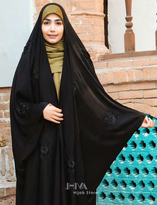 چادرعربی اصیل گلدوزی کژال