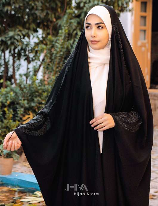 چادر عربی اصیل نگین آتشین
