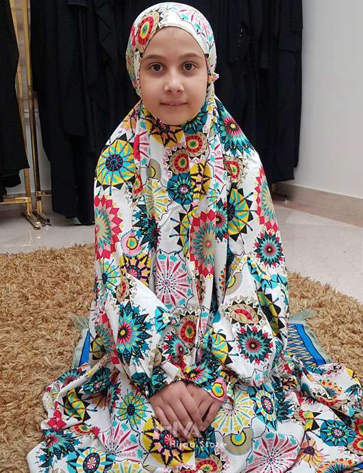 چادر نماز دخترانه 4