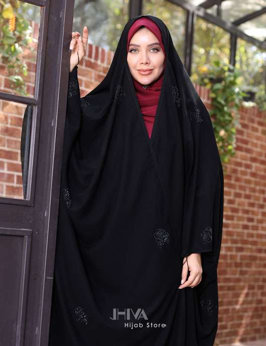 چادر عربی نگین رز