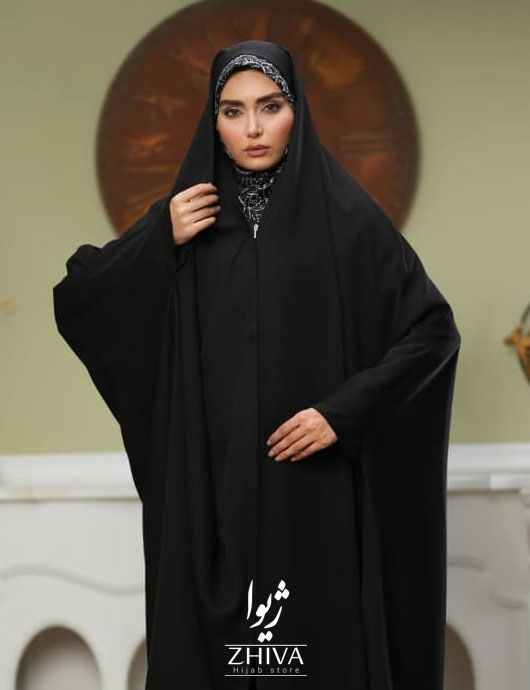 چادر دانشجویی زیپ دار
