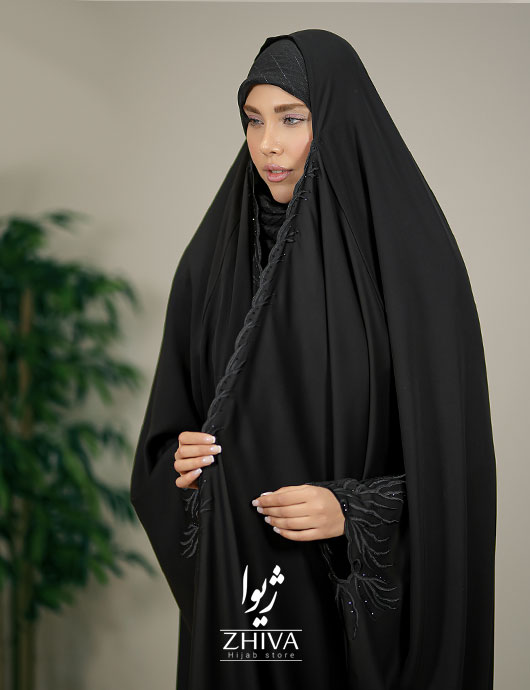 چادر عربی گلدوزی ژاله