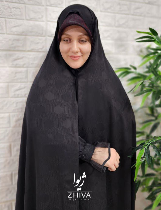 قواره چادر سنتی طرح دار 4