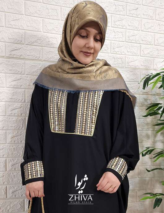 مانتو عبایی زرین