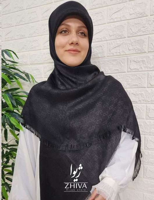 روسری گوچی لمه مشکی