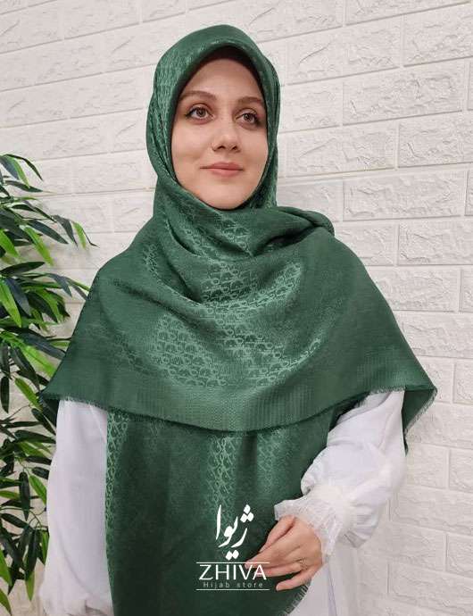 روسری دیور لمه سبز
