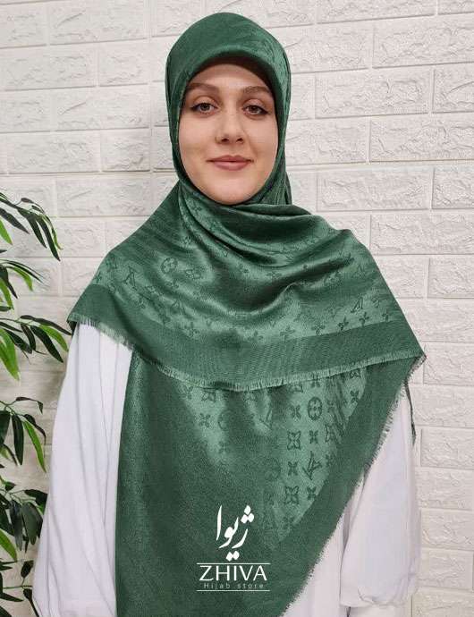 روسری ال وی لمه سبز 