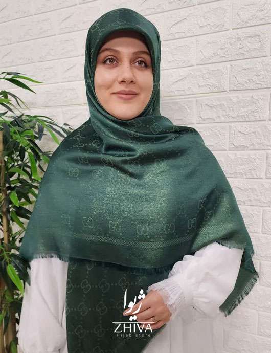 روسری گوچی وارداتی لمه سبز