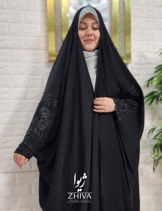 چادر عربی گلدوزی نسرین