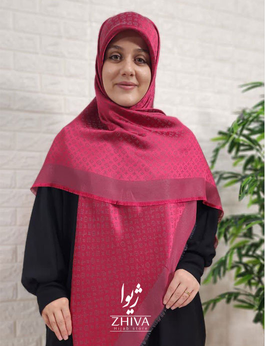 روسری ال وی لمه قرمز