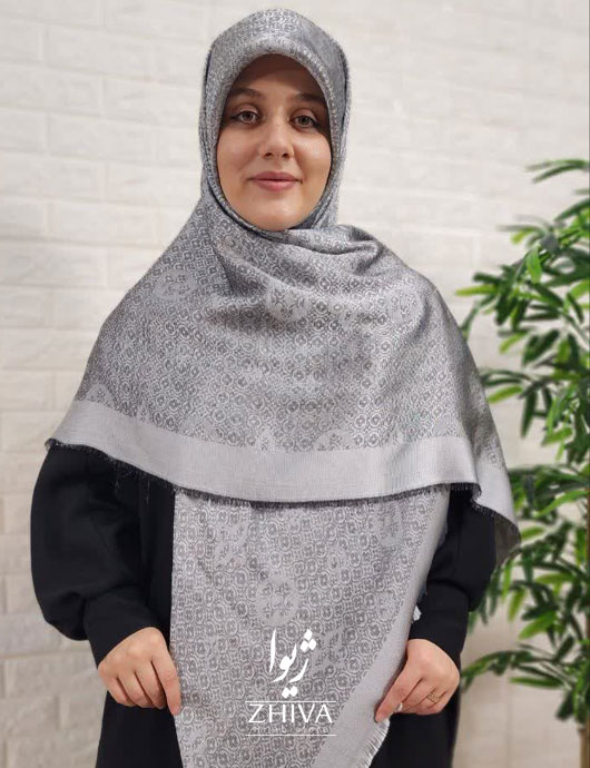 روسری ال وی لمه نقره ای 4