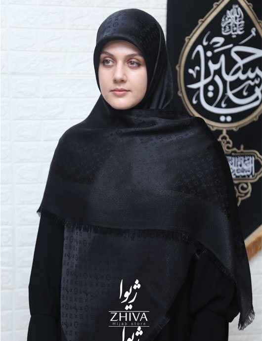 روسری ال وی لمه مشکی