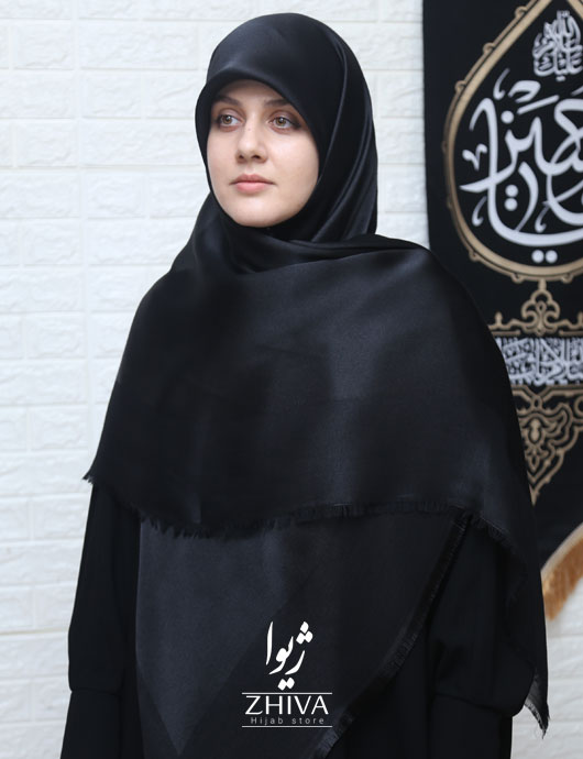 روسری لمه مشكی 6