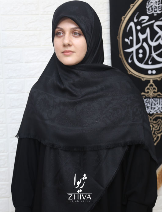 روسری لمه مشكی 7