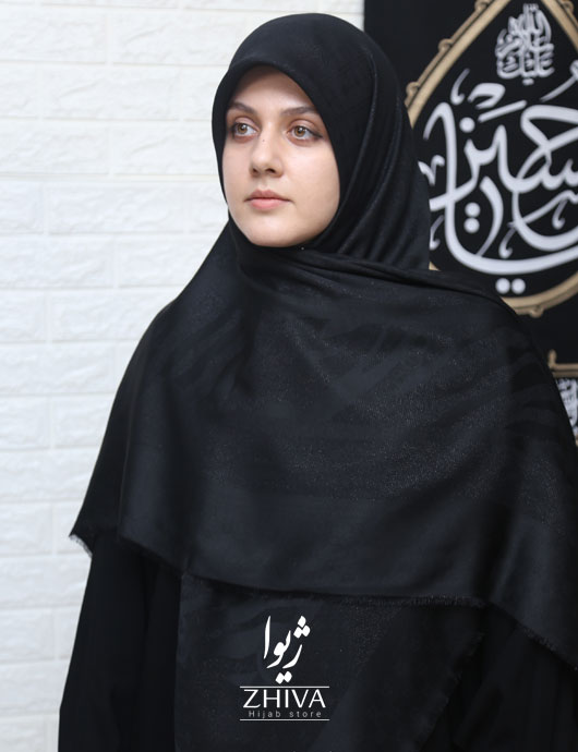 روسری لمه مشكی 8