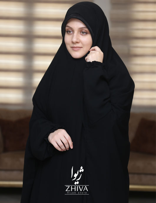 چادر سنتی جلو بسته مدل دیبا