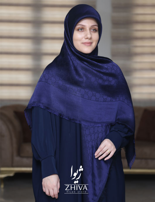 روسری گوچی لمه آبی
