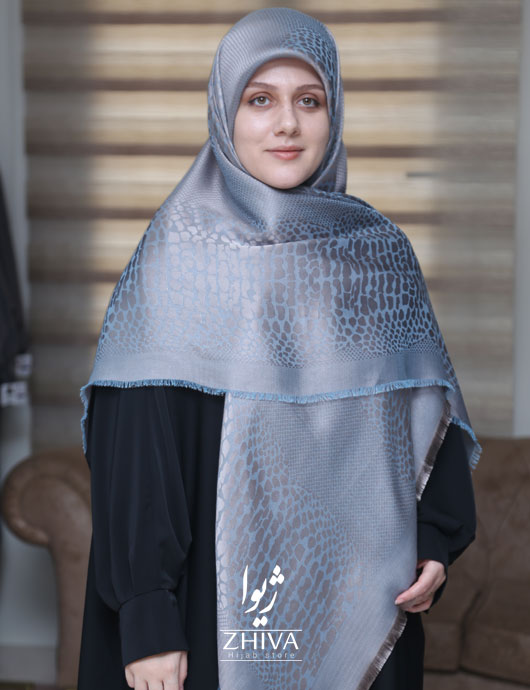 روسری سنگی لمه نقرآبی
