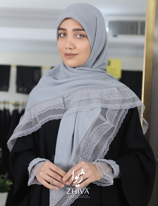 ست روسری و ساق دست رزا طوسی	