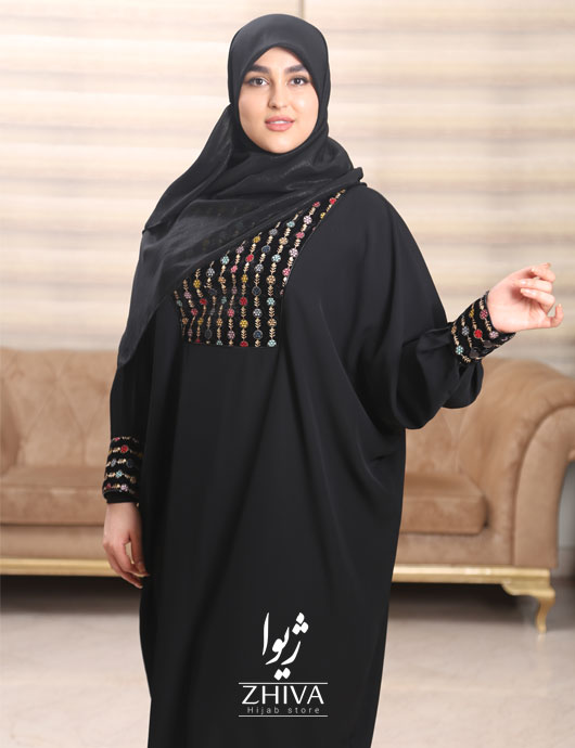 مانتو عبایی خرج کار