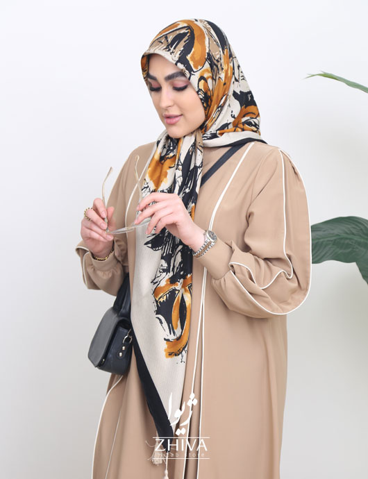 مانتو عبایی ترنم 4