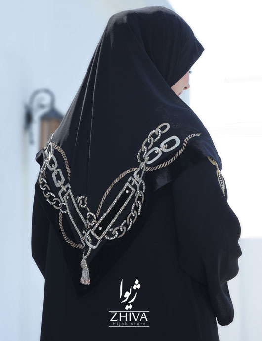 روسری ست عبا زنجيره