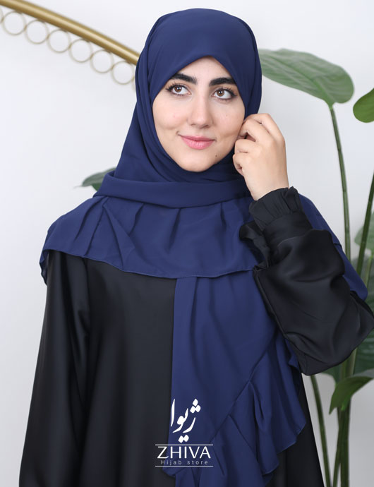 روسری کش دارمریم چین دارسرمه ای 2