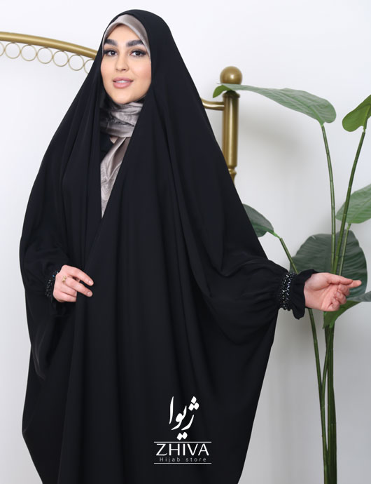 چادر عربی فانتزی جواهردوزی ساناز زنجيره