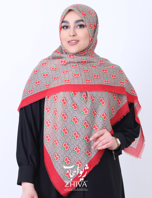 روسری سيا اسكارف طرح 1