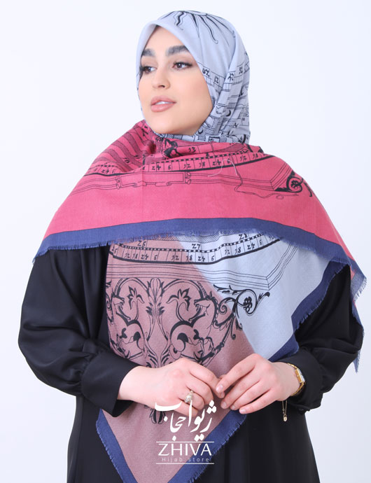 روسری سيا اسكارف طرح 3