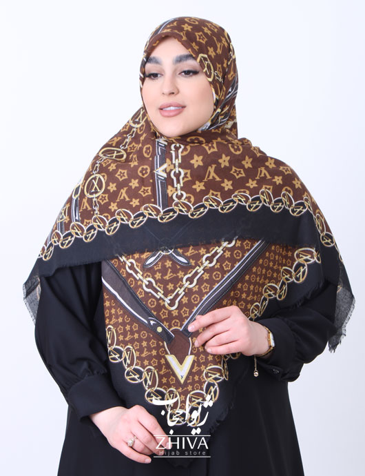 روسری سيا اسكارف طرح 4