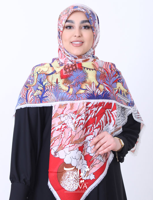روسری سيا اسكارف طرح 7