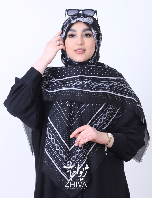روسری سيا اسكارف طرح 9