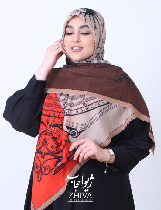 روسری سيا اسكارف طرح 11