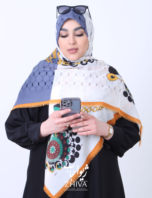 روسری سيا اسكارف طرح 12