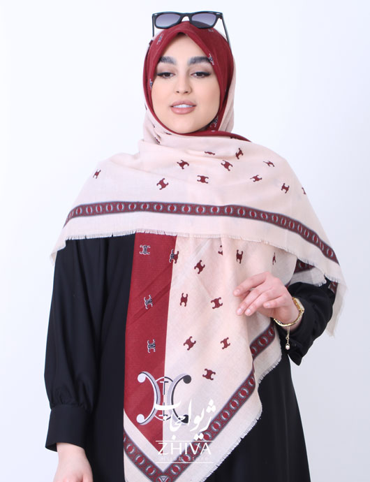 روسری سيا اسكارف طرح 16