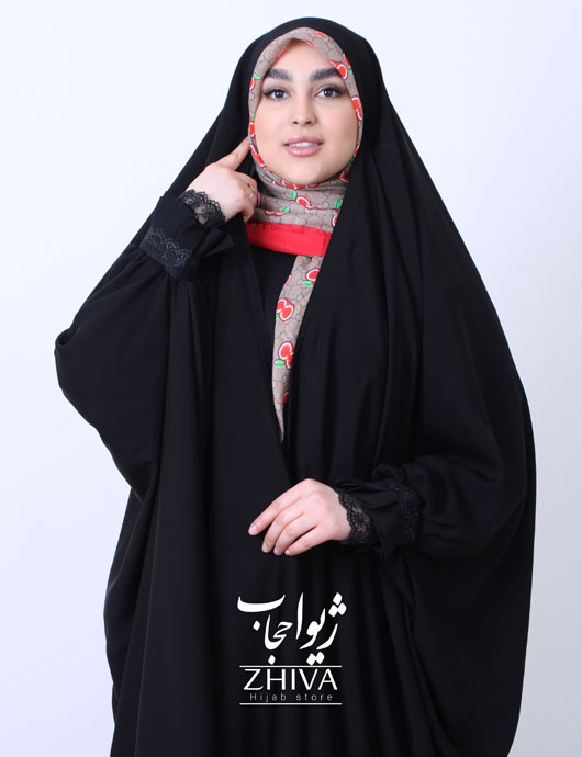 چادر عربی پلیسه شکوفه