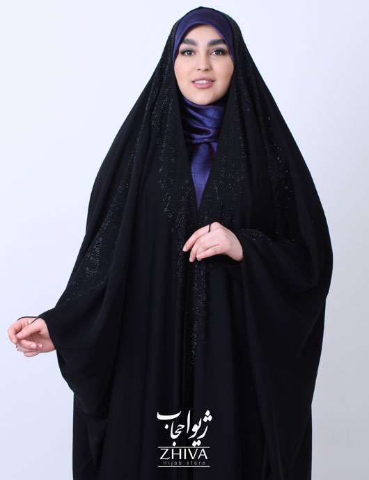 چادر عربی تمام نگین