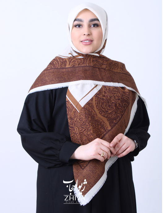 روسری سيا اسكارف طرح 18	