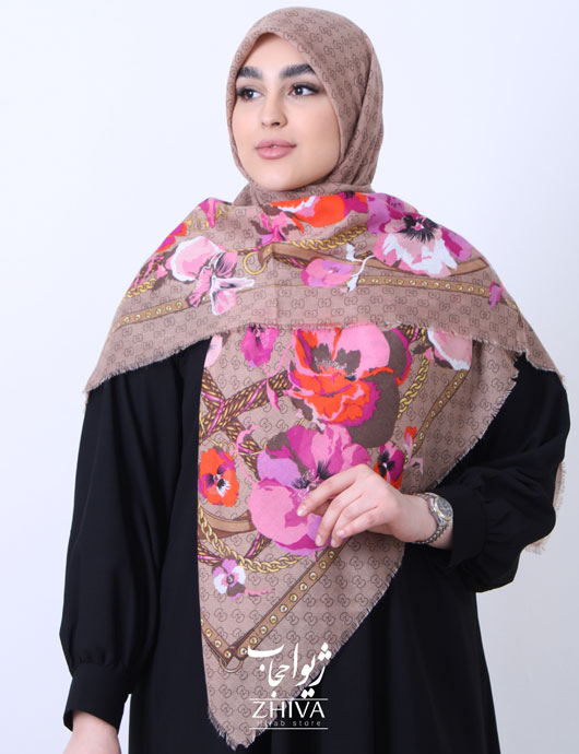 روسری سيا اسكارف طرح 19	