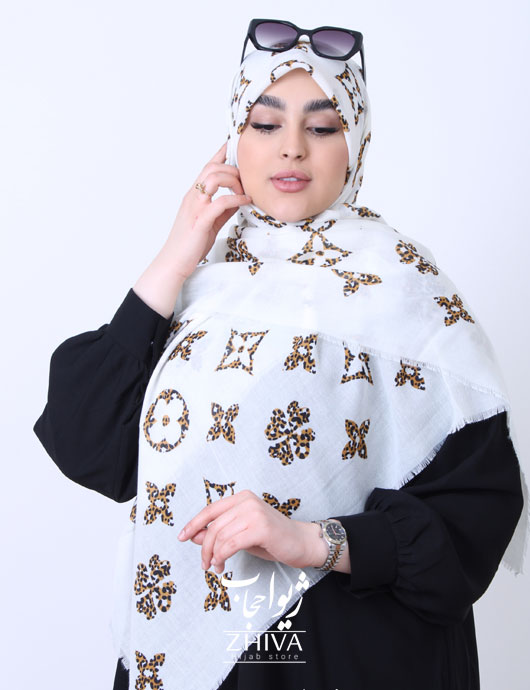 روسری سيا اسكارف طرح 20	