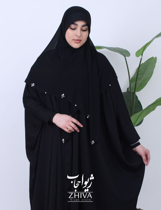 مانتو عبایی كامل پريدخت جلوباز
