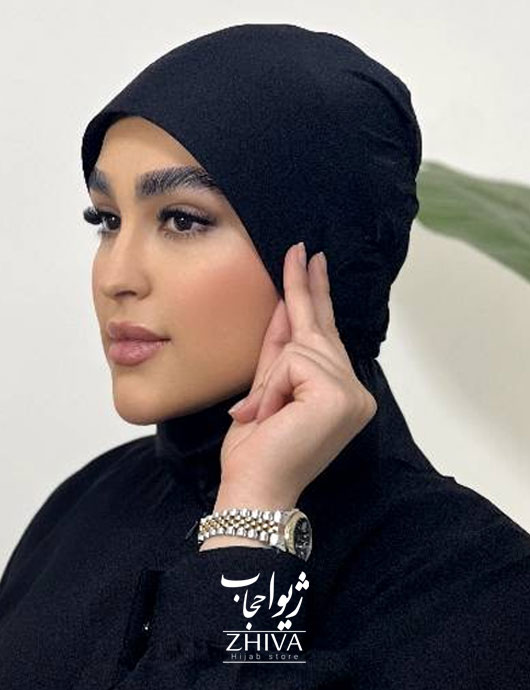کلاه نقاب حجاب مشکی