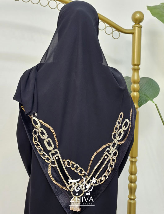روسری ست عبا زنجيره