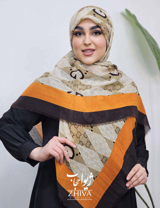 روسری سيا اسكارف طرح 21	