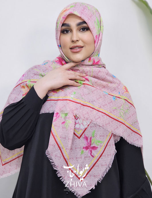 روسری سيا اسكارف طرح 23	