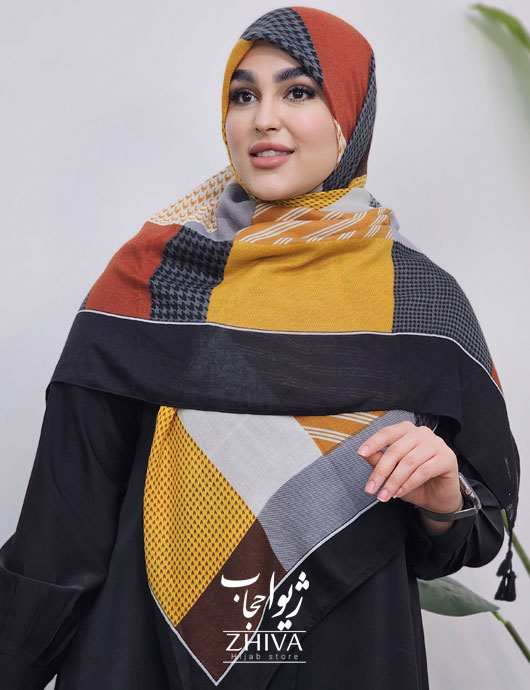 روسری سيا اسكارف طرح 26	
