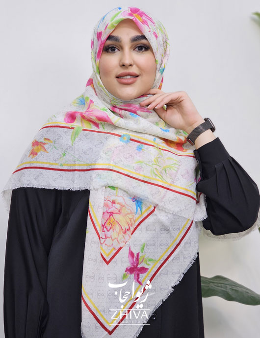 روسری سيا اسكارف طرح 27	