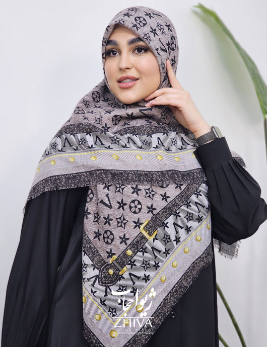 روسری سيا اسكارف طرح 33	