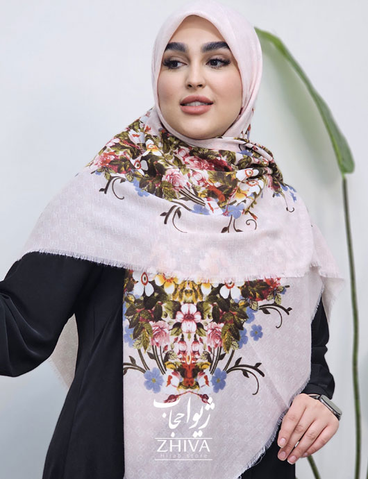 روسری سيا اسكارف طرح 34	